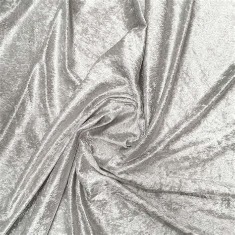 blue silver metallic velvet fabric|silver crushed velvet.